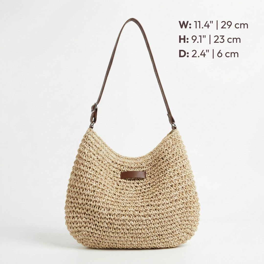 Aria – Geflochtene Schultertasche