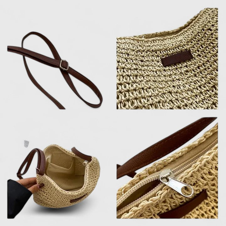 Aria – Geflochtene Schultertasche